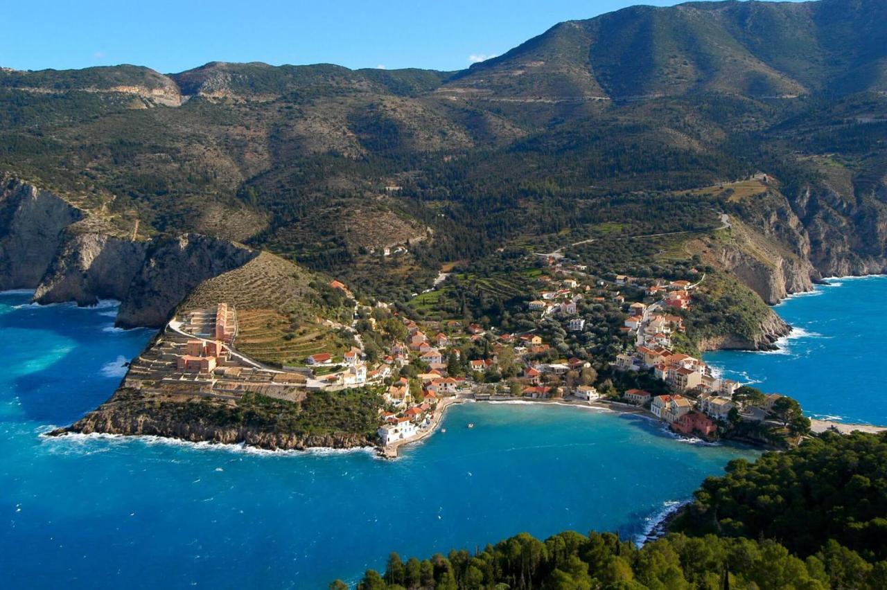 Throisma Studios With Private Pool & Parking Άσσος Εξωτερικό φωτογραφία
