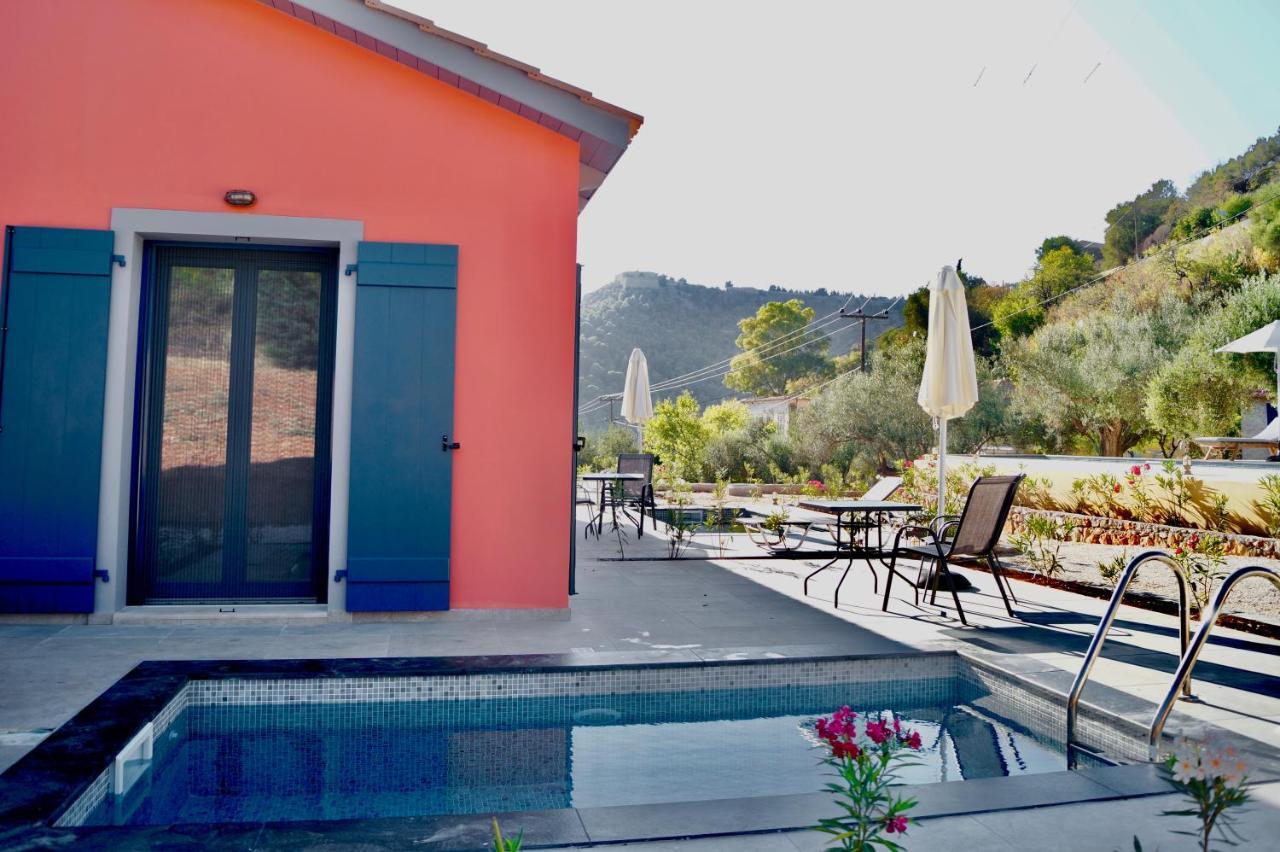 Throisma Studios With Private Pool & Parking Άσσος Εξωτερικό φωτογραφία