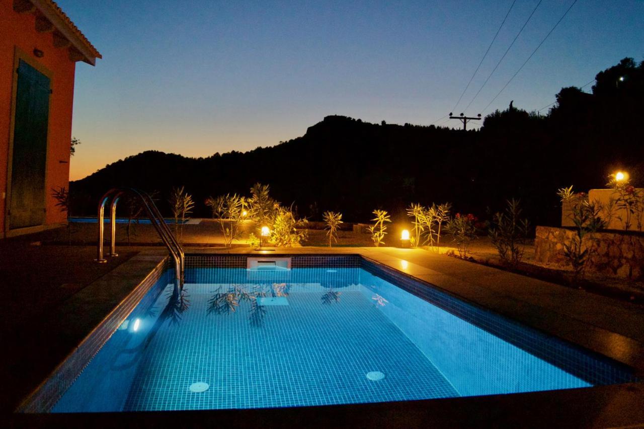 Throisma Studios With Private Pool & Parking Άσσος Εξωτερικό φωτογραφία